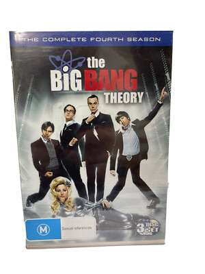 The Big Bang Theory Complete Fourth Season Series 4 TV Show DVD Jim ...