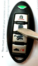 ASTROSTART KEYLESS ENTRY CAR REMOTE KEYFOB ALARM CAR STARTER J5F-TX60A TX60A