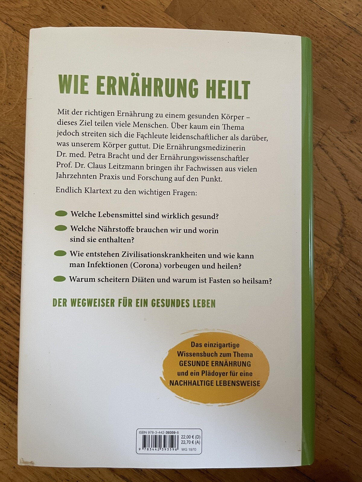 Thumbnail - Klartext Ernährung Von Dr. Petra Bracht Und Prof. Dr. Claus Leitzmann