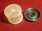 Zeiss Ikon Plastic Bubble Dome Camera Lens Case - circa 7 x 7 cm