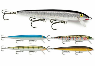 Rapala Original F18 schwimmend 18cm 21g Forelle Meerforelle Hecht Bass Raubtier Angeln