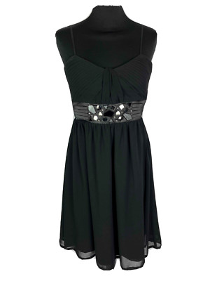 ROCCOBAROCCO Dress Dress Women Elegant Ceremony Black Woman Dress Sz.S - 42