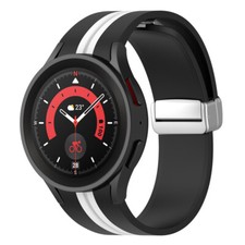 Silicone Bands For Samsung Galaxy Watch5 40 44mm 5 Pro 45mm 4 Classic 42mm Strap