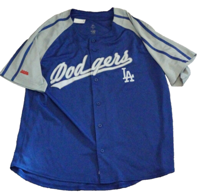 Stitches Los Angeles Dodgers MLB Baseball Jersey Mens Size Large