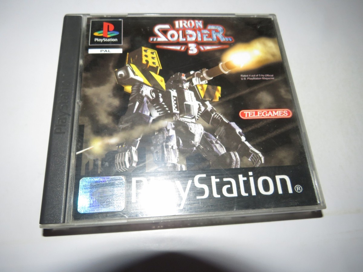 Iron Soldier 3 PS1 - Version PAL Neuve Mais Non Scellée - PlayStation 1