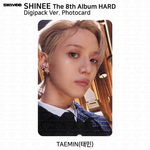 SHINee The 8th Album HARD Smini Digipack Ver Photocard Onew Key Minho Taemin - Picture 9 of 41