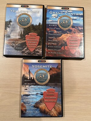 America's National Parks Collection (DVD - 3 Discs) 58 Parks | eBay