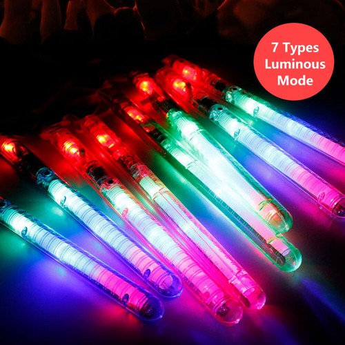 2025 Light Up Foam Sticks Wands Rally Flashing Glow Stick Party Rave LED Wands