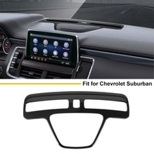 Interior Carbon Center Audio Trim Cover For Chevy Suburban/Tahoe/GMC Yukon 2021+