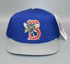 Binghamton Mets MiLB New York Mets Outdoor Cap Vintage Snapback Cap Hat - NWT