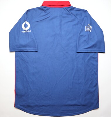 Maillot Équipe D'Angleterre Cricket Coupe Du Monde 2003 | Marque Admiral Taille M | Occasion Très Bon état