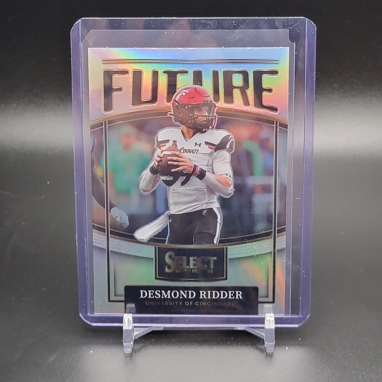 2022 Select Draft DESMOND RIDDER #F-DR Future SILVER HOLO PRIZM SP RC Falcons