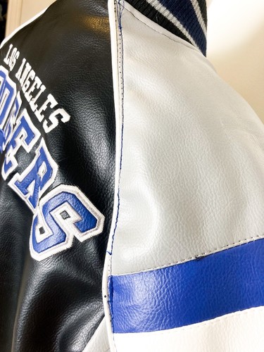 LA Dodgers Jacket Vintage MLB G-III Sports by Carl Banks Youth L 16/18 - Picture 4 of 6