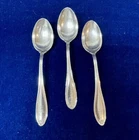 3 Spoons International Silver, Margaret PAT, Sterling Silver 69.5 Gr. W/Mono