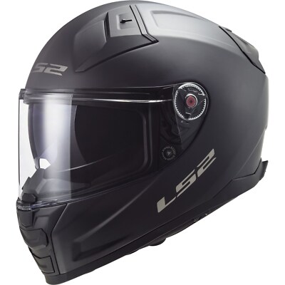 Motorrad Helm L - LS2 Vector II 2 Solid FF811 Integralhelm schwarz matt