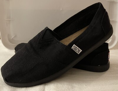 Bobs From Sketchers SKX Pillow Arch Women s Size 8 Black BRAND NEW