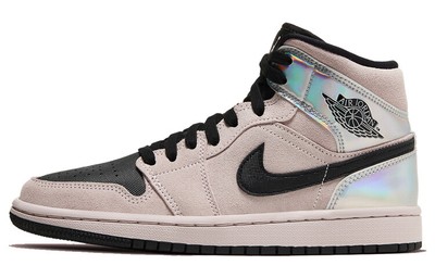 Size 10 - Air Jordan 1 Mid Iridescent W for sale online | eBay