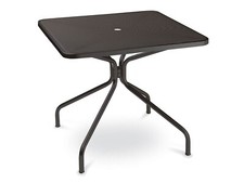 TAVOLO ESTERNO CAMBI 801 MISURA 80x80 CM COLORE FERRO ANTICO EMU PIANO FORATO