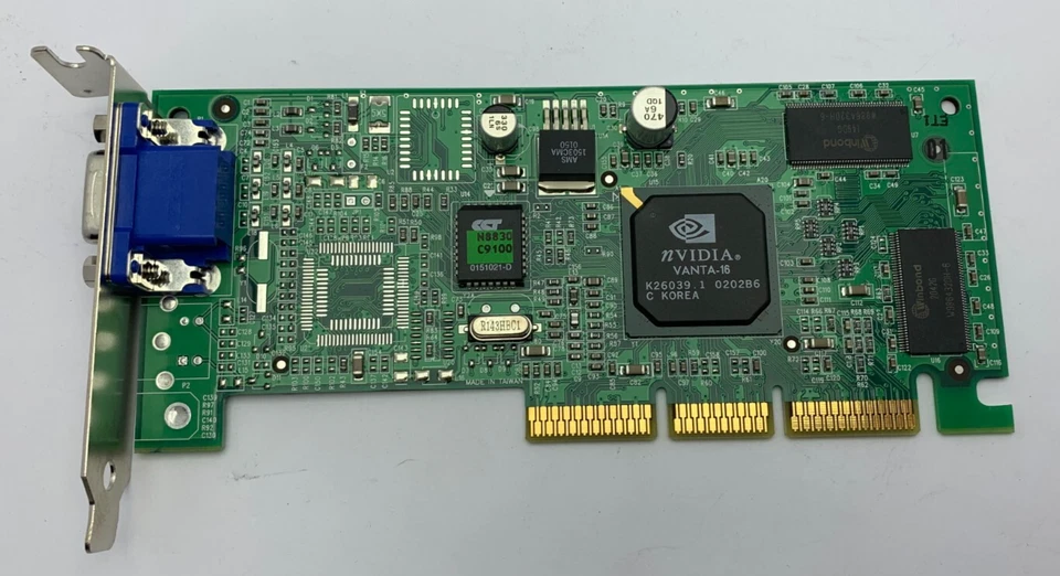Compaq Nvidia Vanta 16mb AGP Graphics Card MS-8830 239920-001 238955-002 - Image 2 of 4