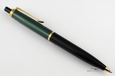 Pelikan Souveran K400 Green Striped Ballpoint Pen | eBay