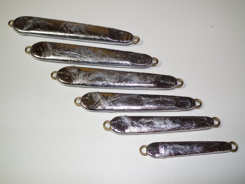 Salzwasser Löffel -8 Formen 1,2,3,4,5,6 Unzen CNC Aluminium Gießen Jigging - Bild 3 von 8