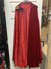 Red Cape Adult Teen Gothic Cape Mid evil Cape