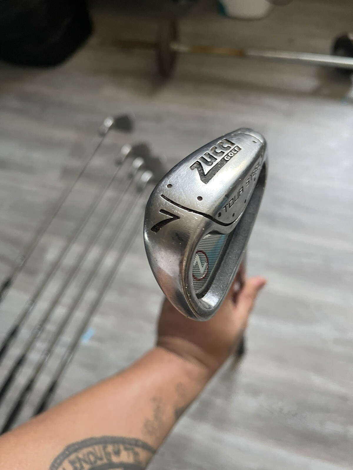 6x Zucci Golf Tour Steel Irons 38 & S /Right Handed eBay