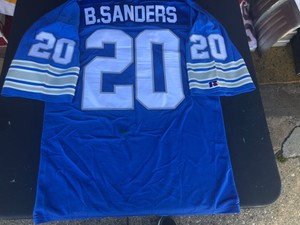 barry sanders jersey ebay