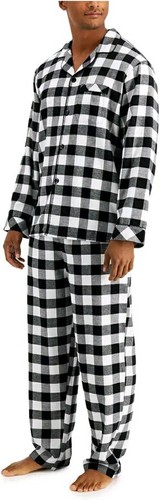 Family Pajamas Matching Men's Buffalo Check Pajama Set Small