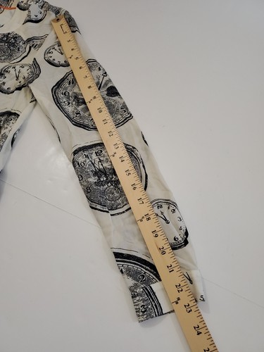Conversations by Anthropologie Size 2 Clocks Long Sleeve Button Down Top - Picture 7 of 9