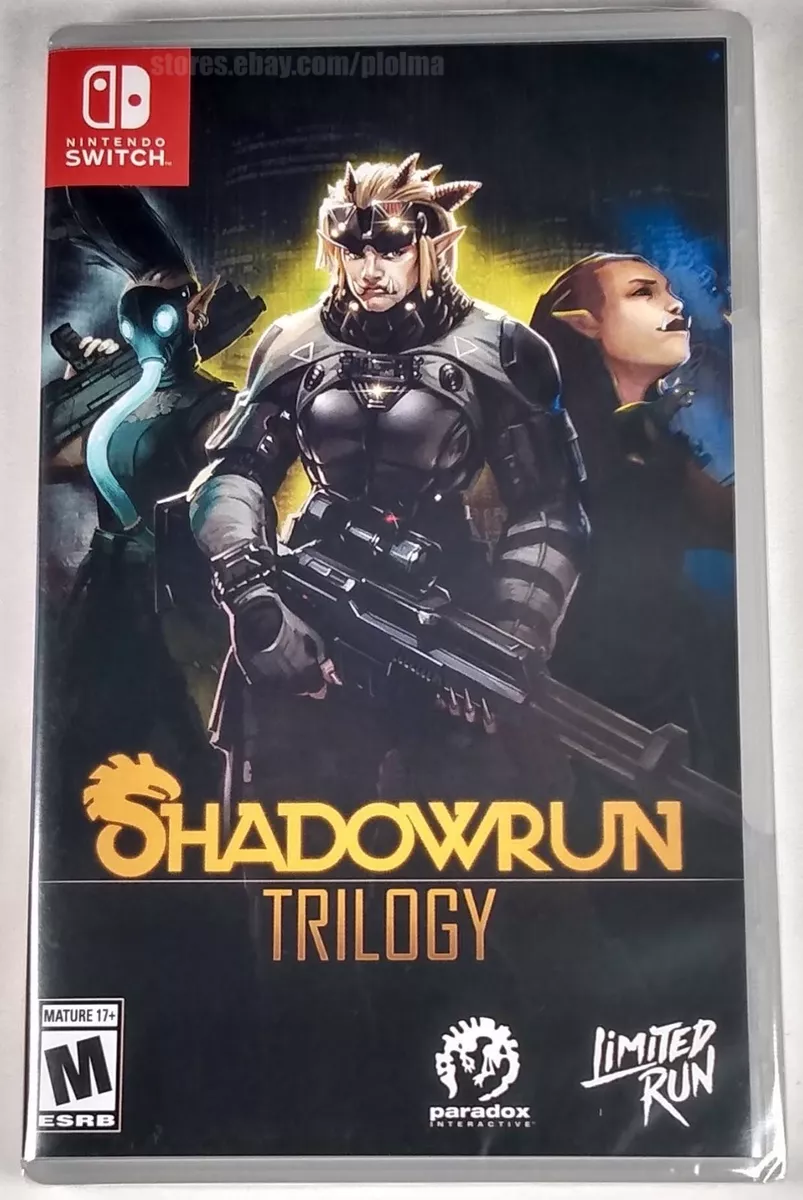  Shadowrun Trilogy (Limited Run #163) - Switch : Video Games