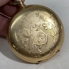 ANTIQUE AMERICAN WALTHAM SEASIDE MODEL 1890 6s HUNTER POCKET WATCH 1906 -Runs-