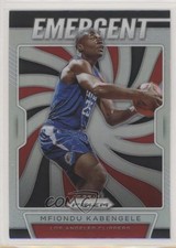 2019-20 Panini Prizm Emergent Silver Prizm Mfiondu Kabengele #22 Rookie RC 0c2