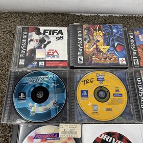 Sony PlayStation PS1 Game Lot Of 11 Games Tested