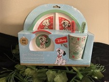 Disney Five Piece Dinnerware Set For Children Very Nice Item  