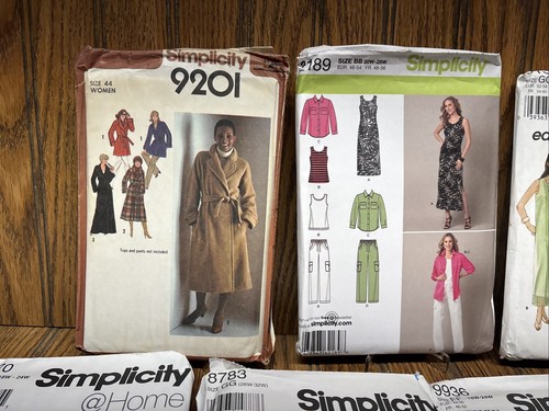Vtg 1980s/90s Simplicity Sewing Patterns - Women - Uncut - Factory Folded - Picture 2 of 7