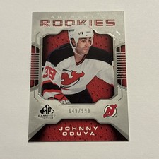 Johnny Oduya 2006-07 SP Game Used Rookie Card #131 New Jersey Devils /999
