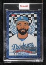 2021 Project 70 Online Exclusive 1989 Topps Baseball Matt Kemp by Mimsbandz 1s8