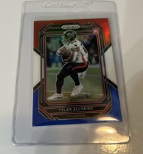 2022 Panini Prizm Tyler Allgeier Rookie Red White Blue Prizm #344 Falcons