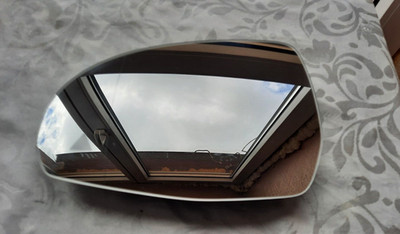 22-26 OEM MERCEDES C W206 GLC X254 EQE LEFT MIRROR GLASS BLIND SPOT wide-angle