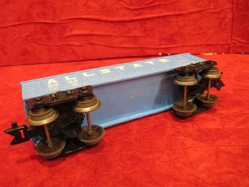 blue MARX "O SCALE" - #5532 ALLSTATE GONDOLA #2 - Picture 10 of 11