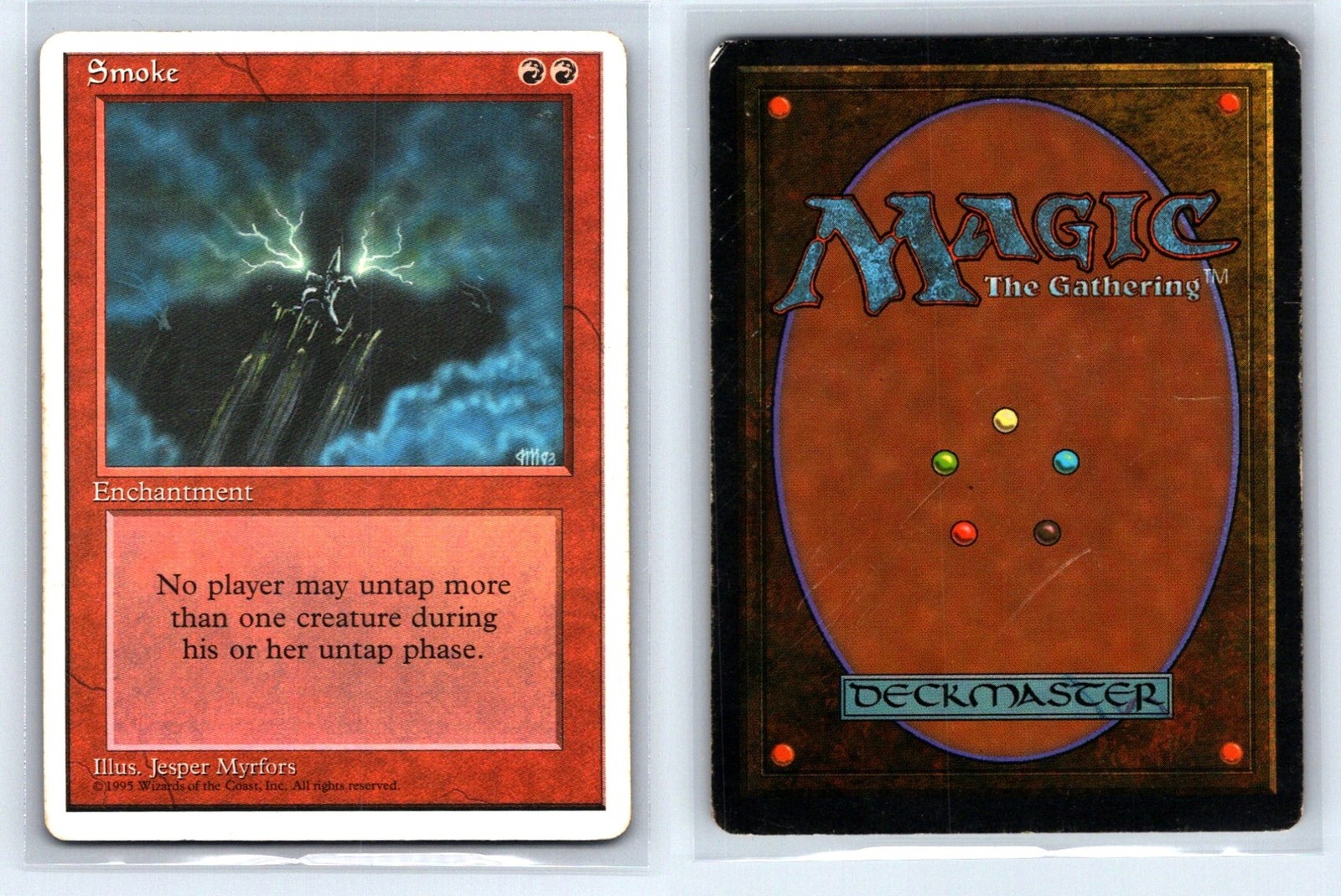 Smoke # Fourth Edition Magic: The Gathering MTG - HP