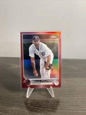 2022 Topps Chrome Update Michael Fulmer Red Refractor /25 #USC149