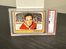 1966 Topps USA Test Hockey - Bobby Rousseau #7 PSA 4