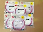 Lot of 6 MTP-12 OM4 Multimode Fiber Trunk Cable 2M Type B Female to Female NEW