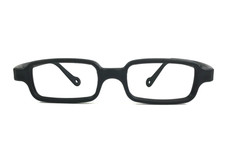 Monturas de gafas Miraflex para niños NUEVO BEBÉ 1 negro rectángulo engomado 39-17-130