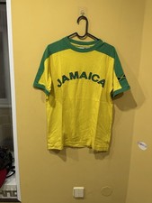 Puma vintage anni 90 Giamaica Bob Marley giallo taglia S uomo