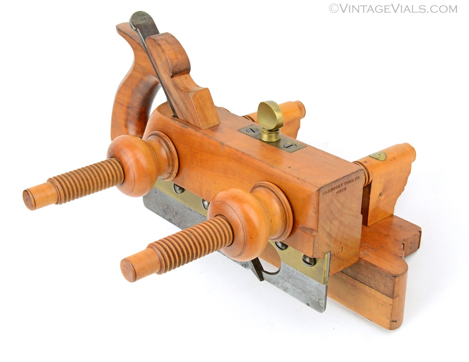 Uber Fine! SANDUSKY No. 129 Applewood Plow Plane