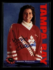 1994-95 Classic #120 Manon Rheaume IN PERSON AUTO!
