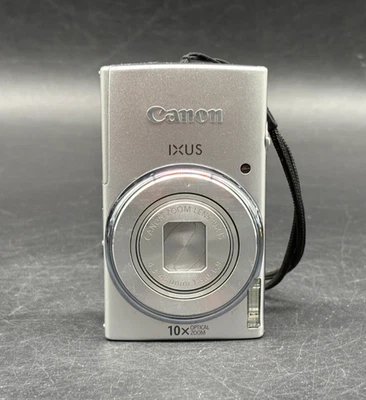 Canon IXUS 155 Digitalkamera Silber 10x Zoom 20 MP Kompakt Vintage - Bild 1 von 4